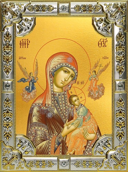 Икона Страстная икона Божией Матери, 18х24 см 29441 - фото 43015