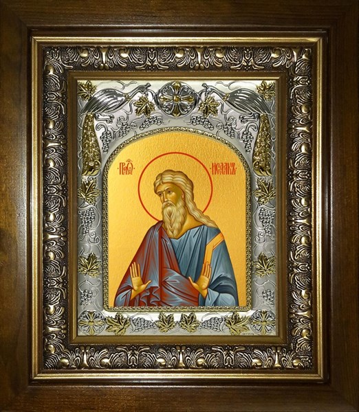 Икона Исаак праотец, в киоте 20х24 см 29474