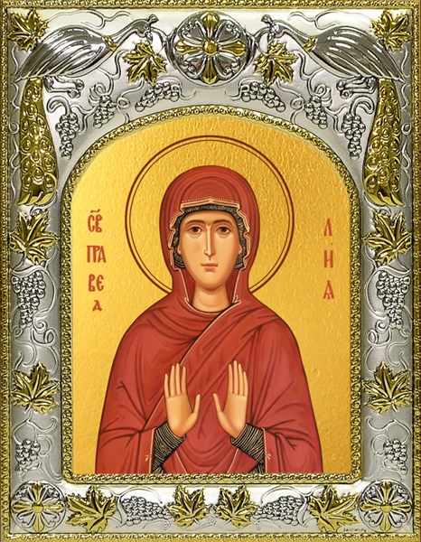 Икона Лия праведная, праматерь, 14х18 см 29810