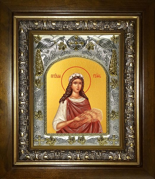Икона Святая праведная Руфь, в киоте 20х24 см 29861