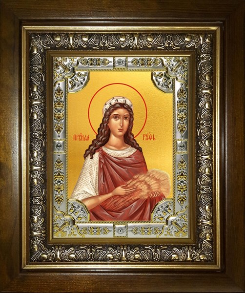 Икона Святая праведная Руфь, в киоте 24х30 см 29917