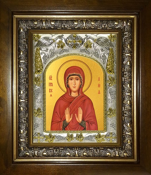 Икона Лия праведная, праматерь, в киоте 20х24 см 29975