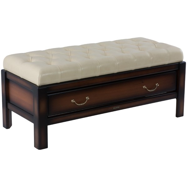 Банкетка Лотос 3 Орех Ваниль Bo18027_2335