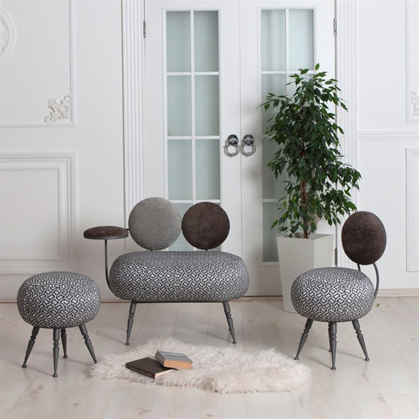 Банкетка Форте Люкс Грей Bo14043_2443