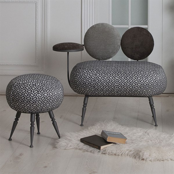 Банкетка Конте Люкс Грей Bo14036_2457