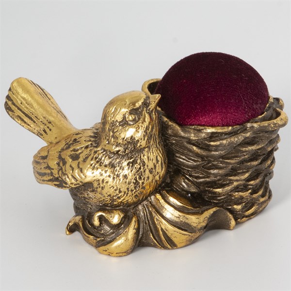 Игольница Птичка Терра Бронза Bo72024_2585