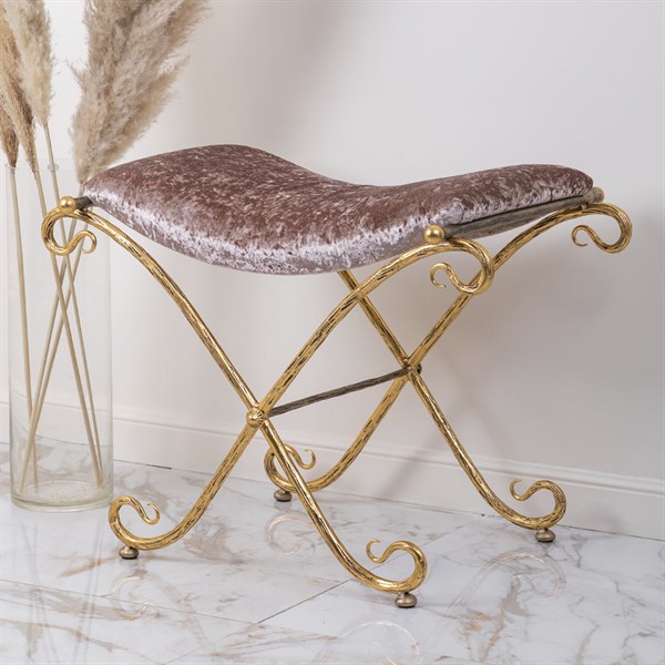 Банкетка Сафари Роуз Шоколад Амбер Bo19044_4310