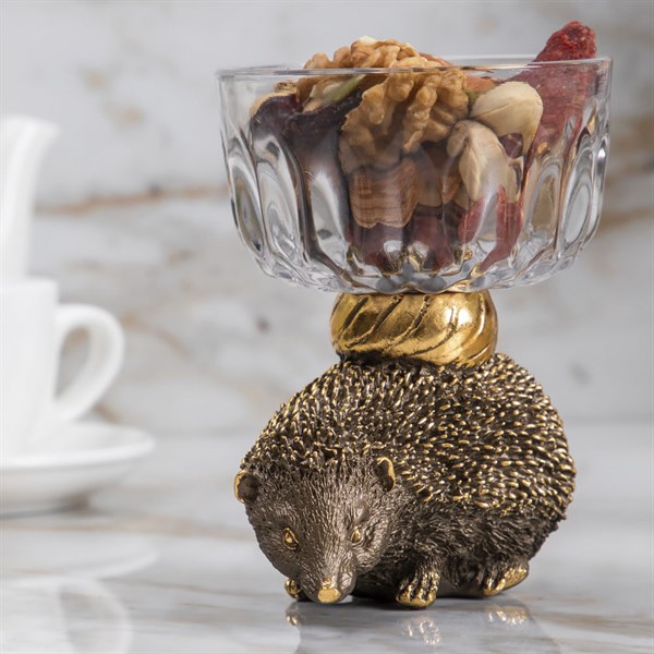 Фруктовница-конфетница Барб Бронза Bo52131_4577