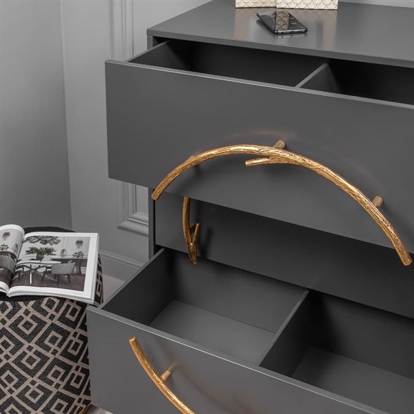 Комод Арт Стайл Серый Амбер Bo11644_4100