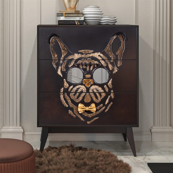 Комод Собака Фрэнки Каштан Bo11647_4169