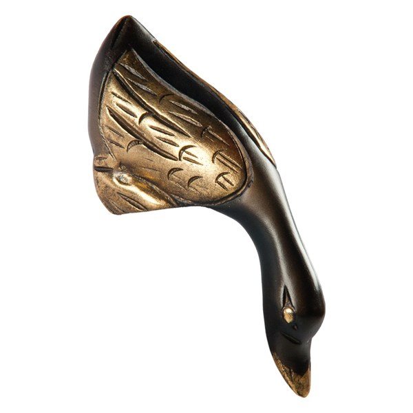 Статуэтка Гусь любопытный Мартин малый Бронза Bo22534_658