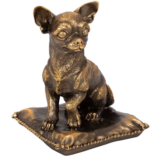 Статуэтка Собака Молли Бронза Bo22674_3697