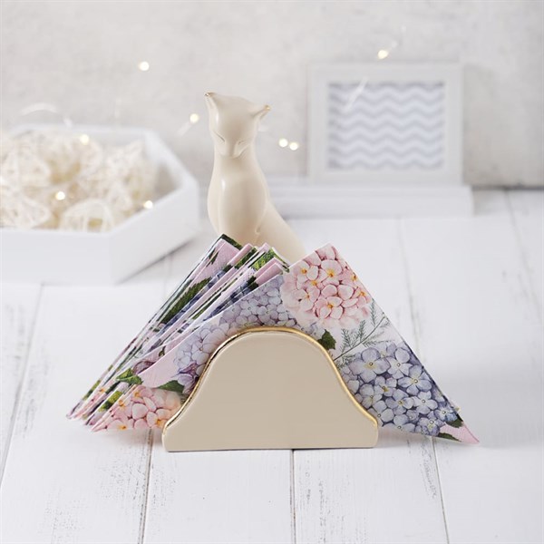 Салфетница Кошка Грация Айвори Bo22679_3905