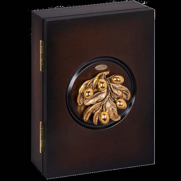 Полка ключница Oliva Branch 2 Каштан Амбер Bo71199_4070