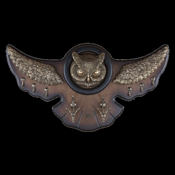 Вешалка настенная Bubo Орех Бронза Bo11507_1309 - фото 73580