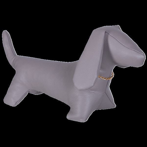 Сувенир Стоппер Такса Джулия Серый Bo22677_3932