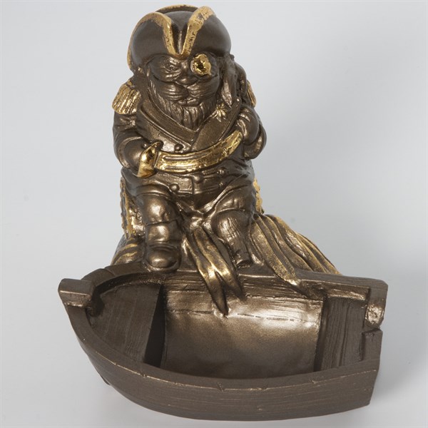 Пепельница Пират Тич (скульптура) Бронза Bo22655_2790