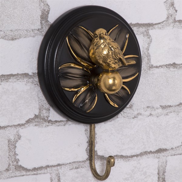 Настенный крючок Птичка Зарничка Дримс Каштан Bo75097_3299