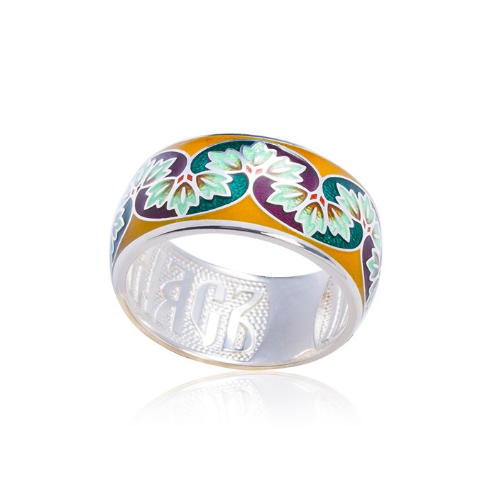 Кольцо из серебра «Времена года. Осень» Fil61.166-49 - фото 78380