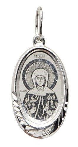 Образок серебряный Великомученица Марина 1.28 гр. 228114 - фото 7861