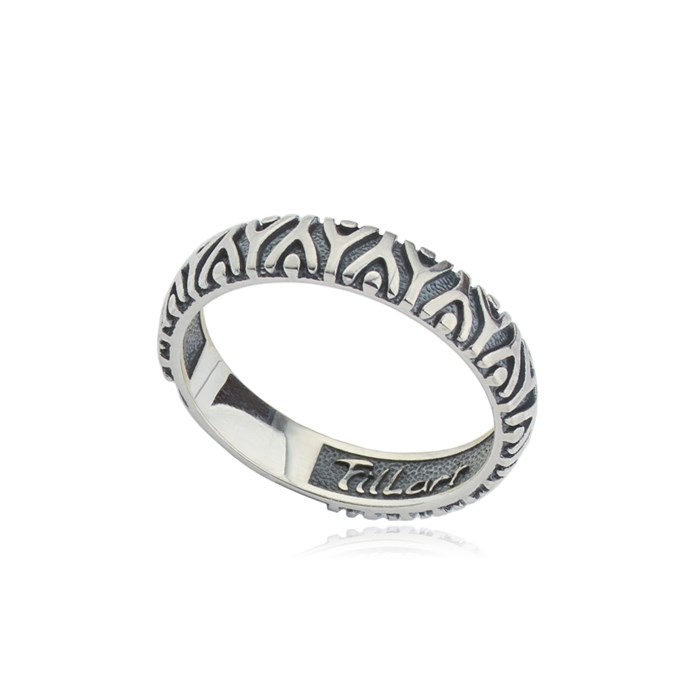 Кольцо из серебра «Пири пири», пляшущие человечки Fil61.334-498