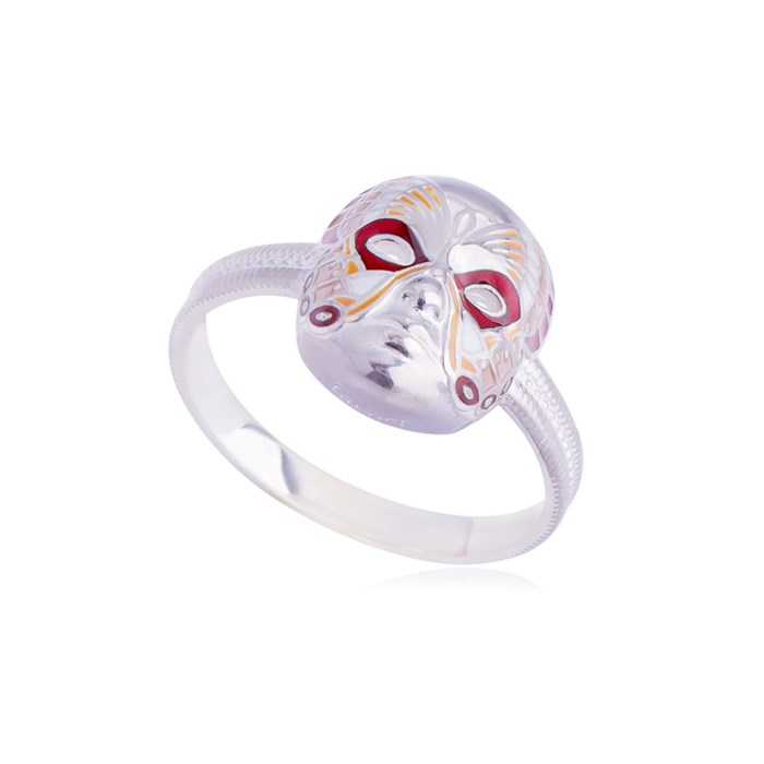 Кольцо «Маска Бабочка», красное Fil61.285-591