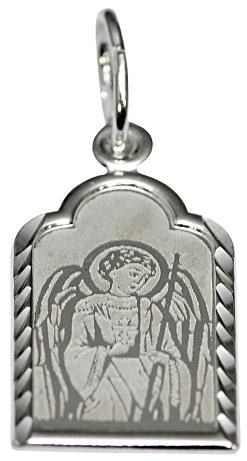 Образок серебряный Ангел-Хранитель 1.2 гр. 228157