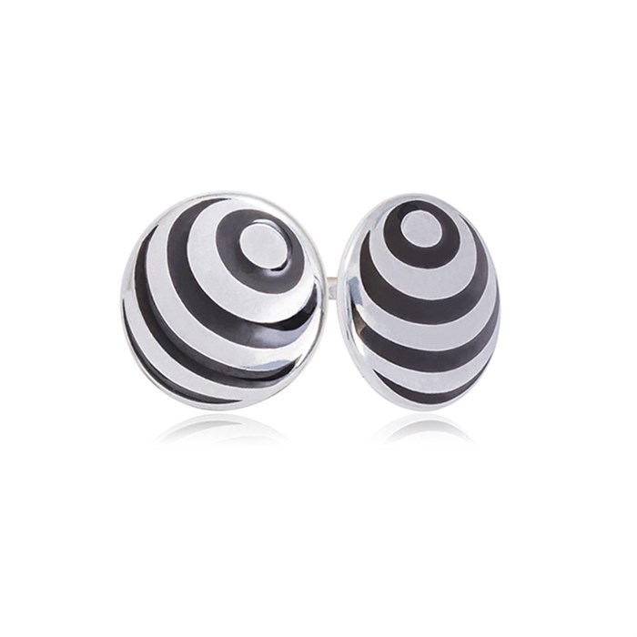 Пусеты из серебра «Рефлексио» Fil31.234п-659