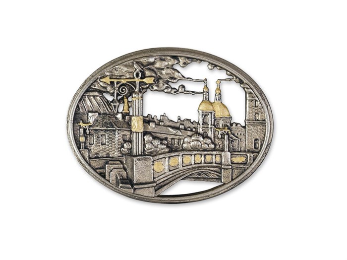 Магнит «Набережная Пантелеймоновского моста» Fil10.05-1050