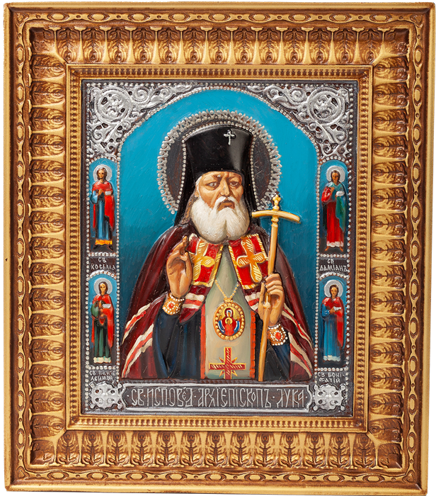 Резная икона "Святитель Лука" RM100034 - фото 81207