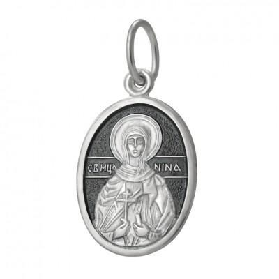 Образок серебряный Равноапостольная Нина 1.35 гр. 228253