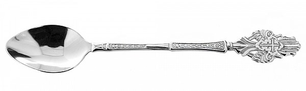 Ложка из серебра, Спаси, Господи, люди Твоя..., Духовное наследие, 15.72 гр. ПР.Л.00001