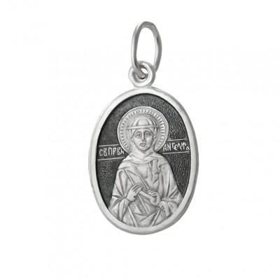 Образок серебряный Преподобная Ангелина 1.25 гр. 228358