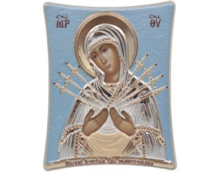 Икона "Семистрельная" VL1219