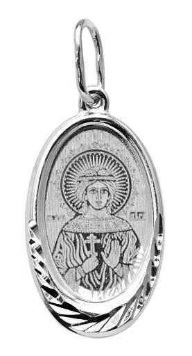 Образок серебряный Святая мученица Вера 0.9 гр. 228396