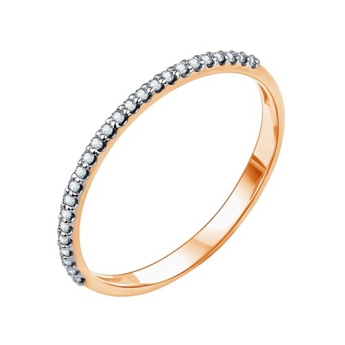 Кольцо золотое с вставками. Вес от 0,82 гр. MG1080