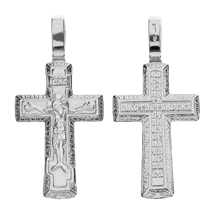 Крест серебряный Ag 925, коллекция Иваново, 4,02 гр. КРС0224287