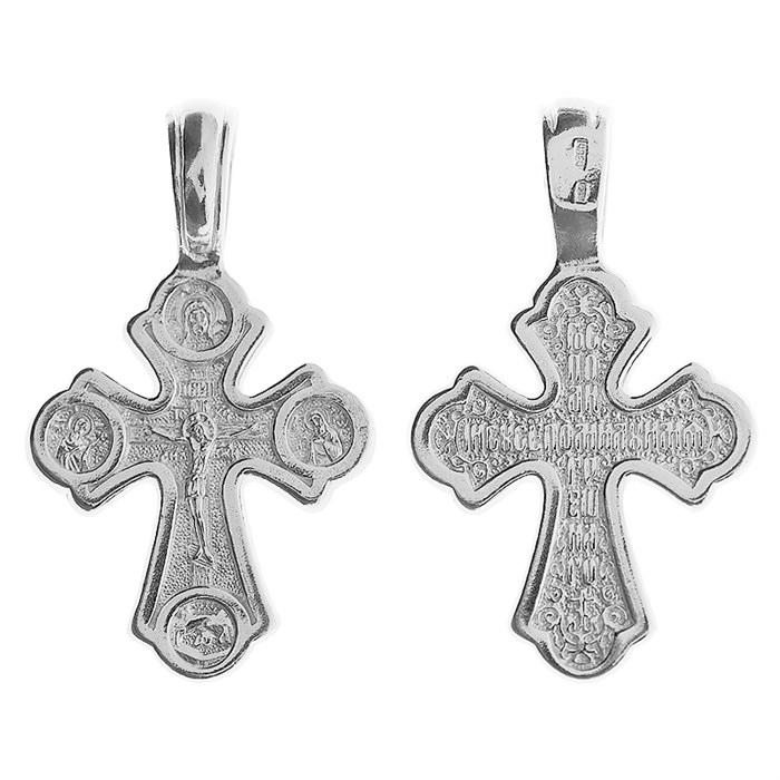 Крест серебряный Ag 925, коллекция Иваново, 3,23 гр. КРС0224330