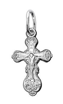 Крест серебряный Ag 925, коллекция Эпифания, 0,79 гр. КРС02241061