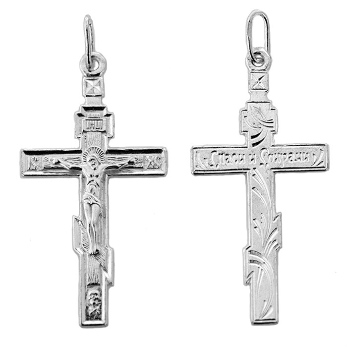 Крест серебряный Ag 925, коллекция Эпифания, 2,04 гр. КРС02241062