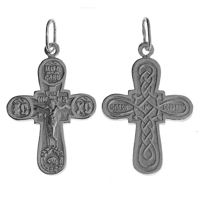 Крест серебряный Ag 925, коллекция Эпифания, 2,61 гр. КРС02241072