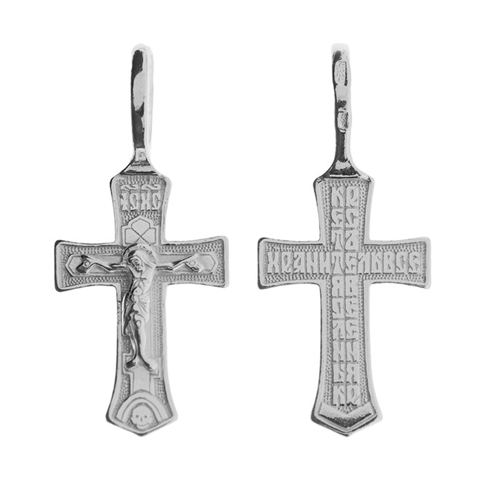 Крест серебряный Ag 925, коллекция Иваново, 0,68 гр. КРС02241426