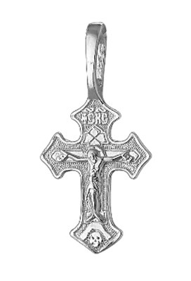 Крест серебряный Ag 925, коллекция Иваново, 0,66 гр. КРС02241790