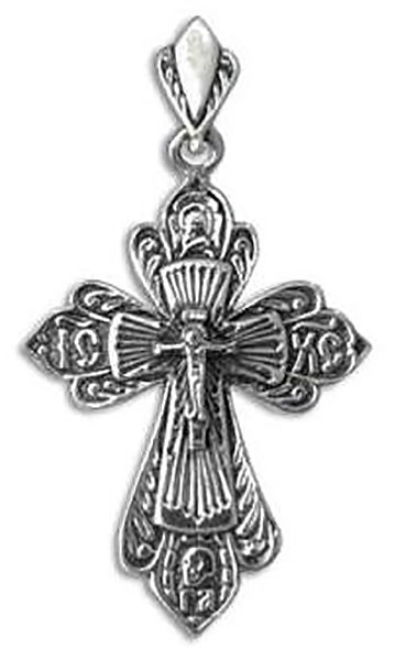 Крест серебряный Ag 925, коллекция Иваново, 1,33 гр. КРС02241793