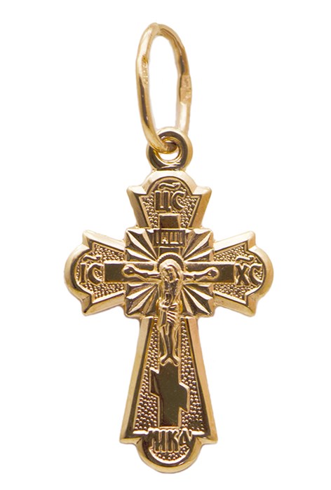 Крест золотой Au 585, коллекция Иваново, 1,52 гр. КРС02241804