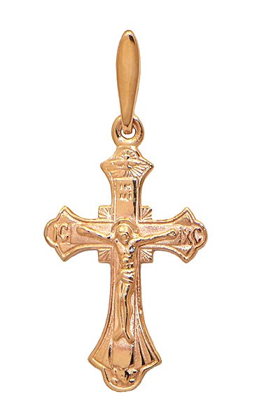 Крест золотой Au 585, коллекция Иваново, 1,32 гр. КРС02241811