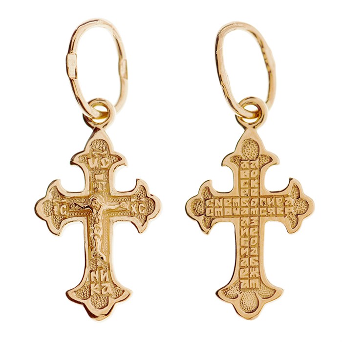 Крест золотой Au 585, коллекция Иваново, 1,01 гр. КРС02241825