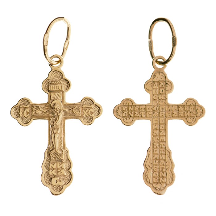 Крест золотой Au 585, коллекция Иваново, 1,31 гр. КРС02241828