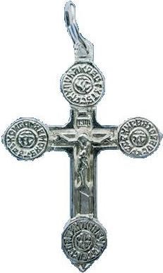 Крест серебряный Ag 925, коллекция Эпифания, 2,34 гр. КРС02242055