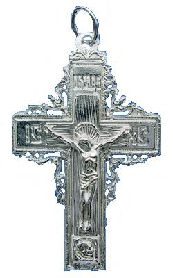 Крест серебряный Ag 925, коллекция Эпифания, 5,7 гр. КРС02242057